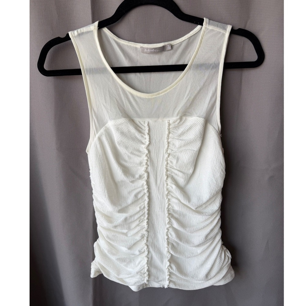 Red by BKE Tank Top White Fairycore Coquette Romantic Ethereal Summer Small